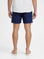 Herren Badeshorts mit Chilimuster Ansicht 2
