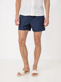 Herren Badeshorts mit kontrastierenden Streifen und Tasche