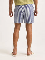 Herren Badeshorts mittelbreite Streifen Ansicht 2