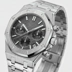 Herren Chronograph mit Achteckiger Lünette am Gliederarmband – Ansicht 2