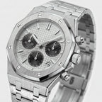 Herren Chronograph mit Achteckiger Lünette am Gliederarmband – Ansicht 6