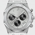 Herren Chronograph mit Achteckiger Lünette am Gliederarmband – Ansicht 7