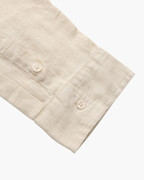 Herren Langarmhemd mit Brusttasche und Strukturiertem Material Ansicht 4