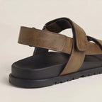 Herren Sandalen mit zwei Klettriemen und Fersenriemen Ansicht 6