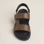 Herren Sandalen mit zwei Klettriemen und Fersenriemen Ansicht 8