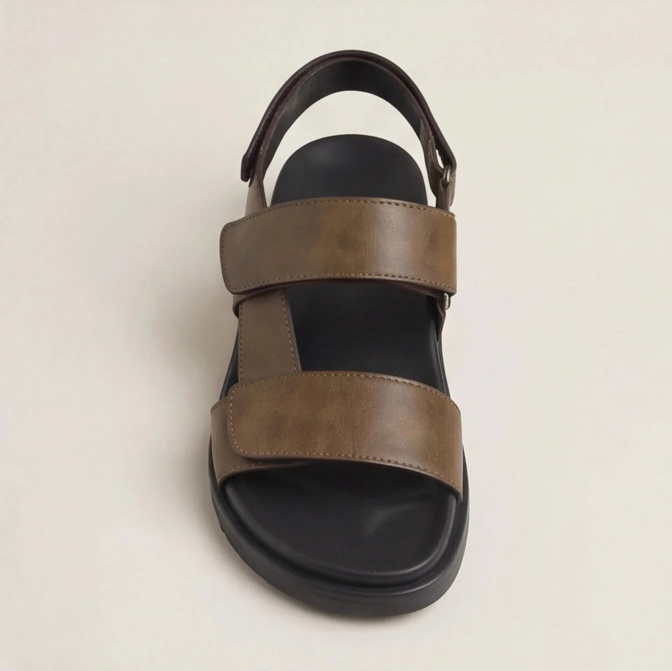 Herren Sandalen mit zwei Klettriemen und Fersenriemen Ansicht 8