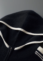 Herren Set mit Strickjacke mit Kontraststreifen und Hose – Ansicht 21