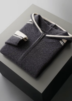 Herren Set mit Strickjacke mit Kontraststreifen und Hose – Ansicht 31
