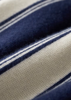 Herren Set mit Strickjacke mit Kontraststreifen und Hose – Ansicht 4