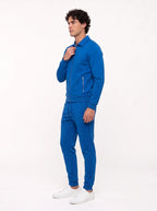 Herren Set mit Sweatjacke mit Kragen und Jogginghose – Ansicht 15