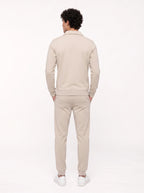 Herren Set mit Sweatjacke mit Kragen und Jogginghose – Ansicht 18