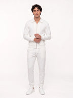 Herren Set mit Sweatjacke mit Kragen und Jogginghose – Ansicht 9
