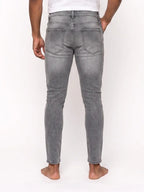 Herren Skinny Jeans mit Abriebstellen und Rissen – Ansicht 6