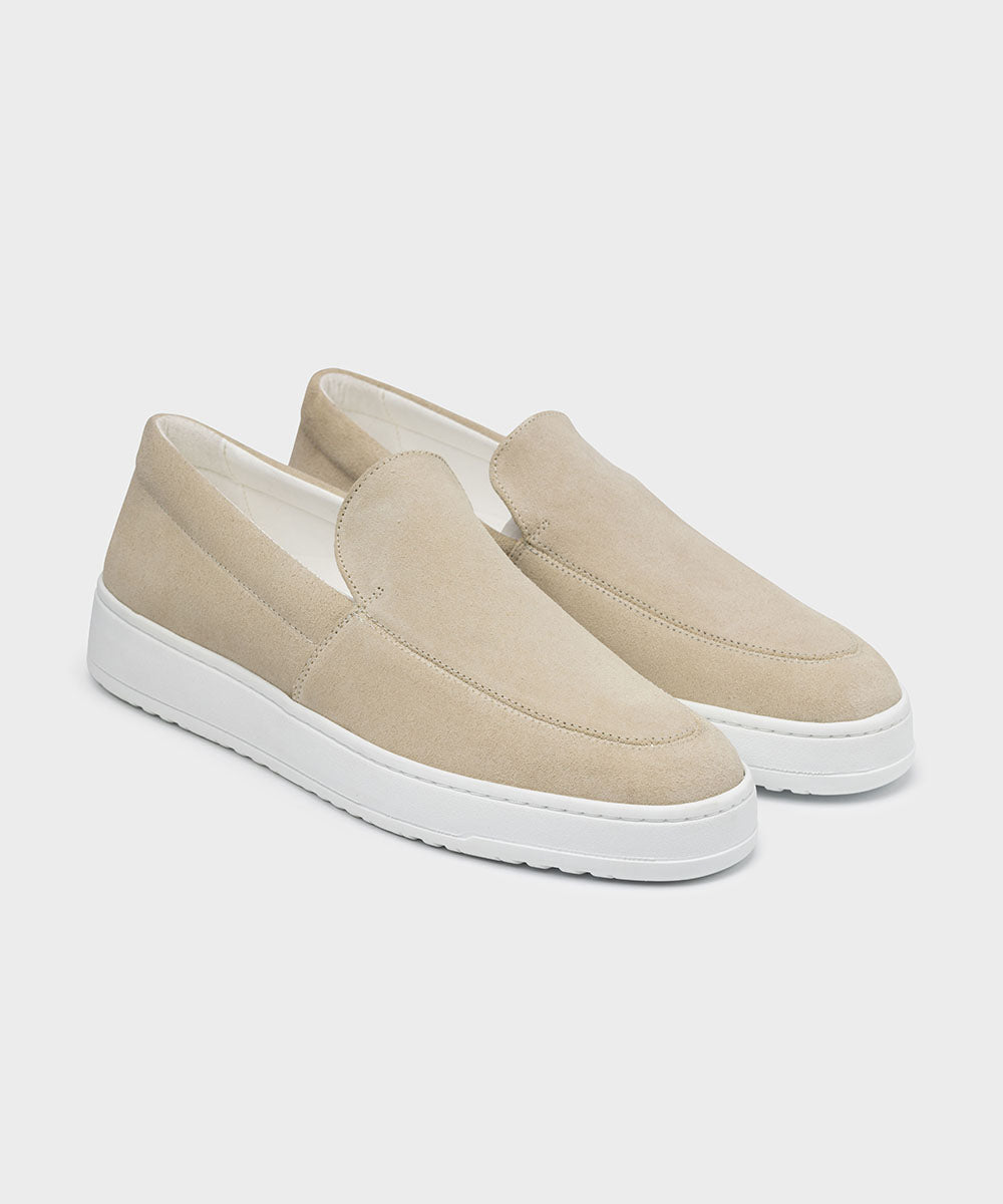 Herren Slipper Veloursleder-Optik Ansicht 2
