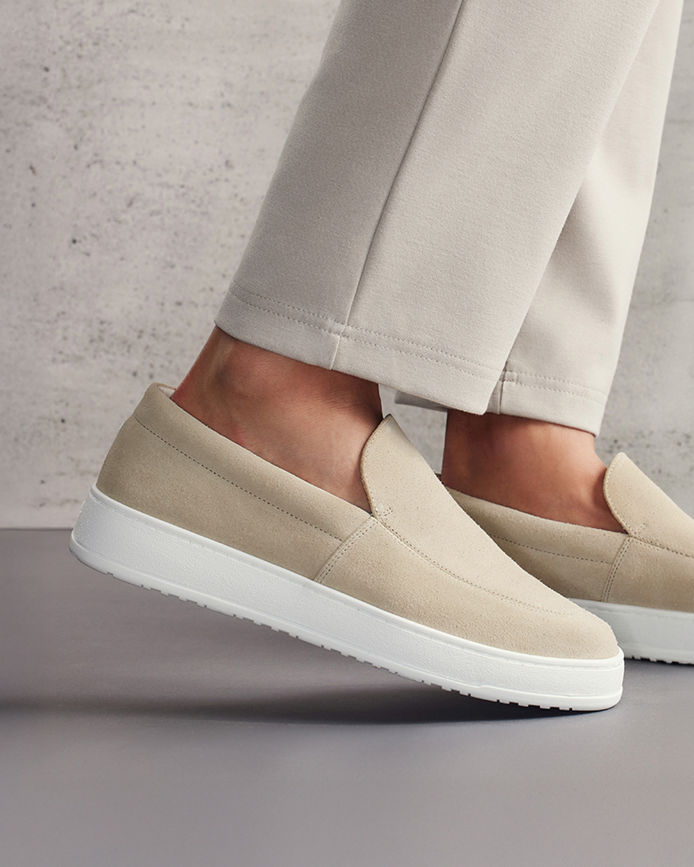 Herren Slipper grobe Sohle Ansicht 5