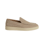 Herren Slipper in Veloursleder-Optik mit Plateausohle und Querpanel am Mittelfuß Ansicht 4