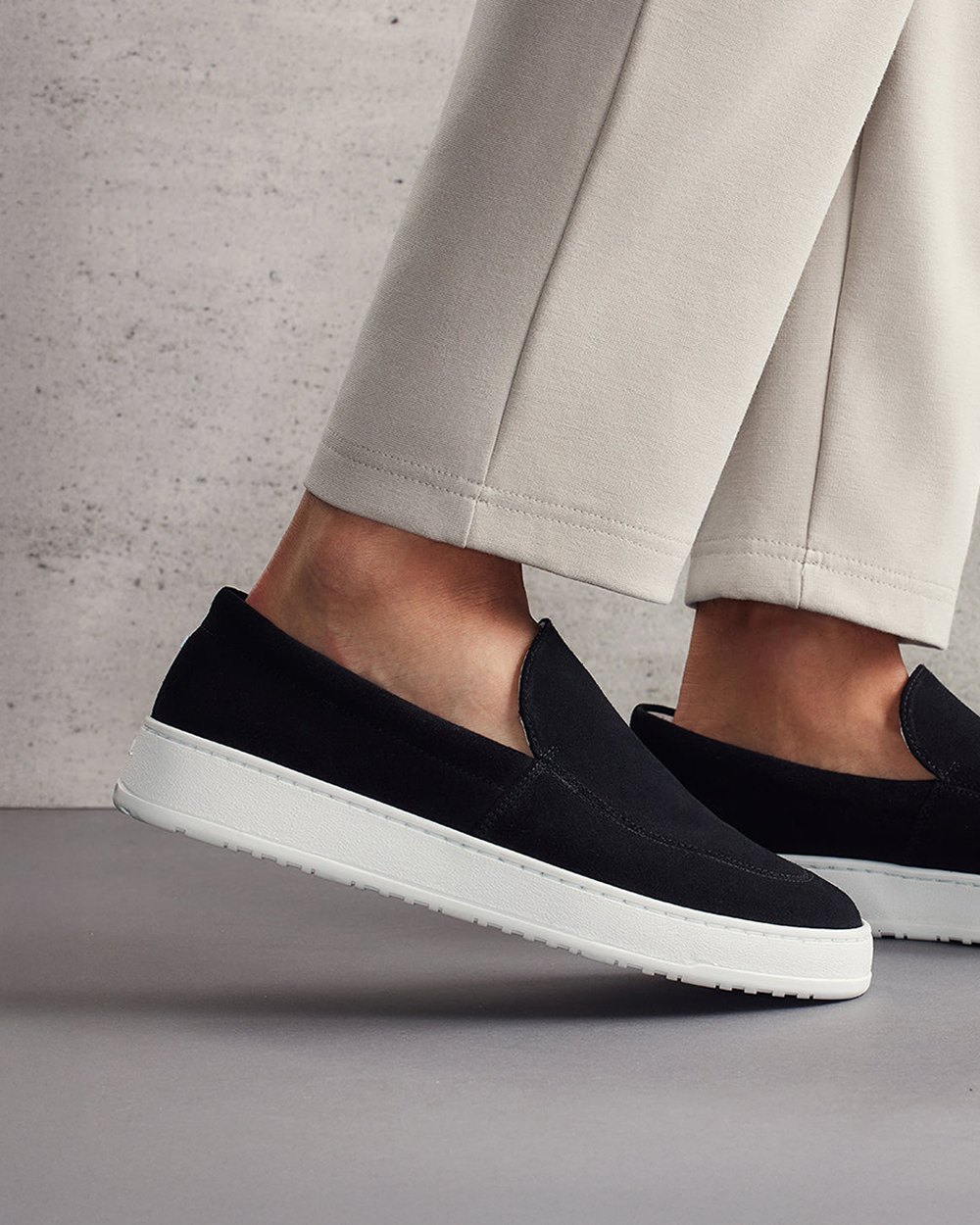 Herren Slipper Kontrastsohle Ansicht 3