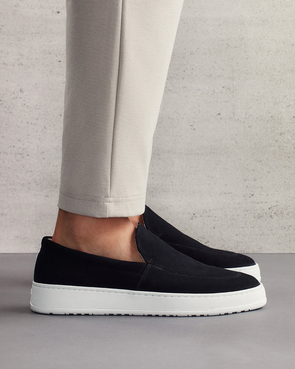 Herren Slipper Kontrastsohle Ansicht 4