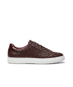 Herren Sneaker mit geprägter Flechtoptik