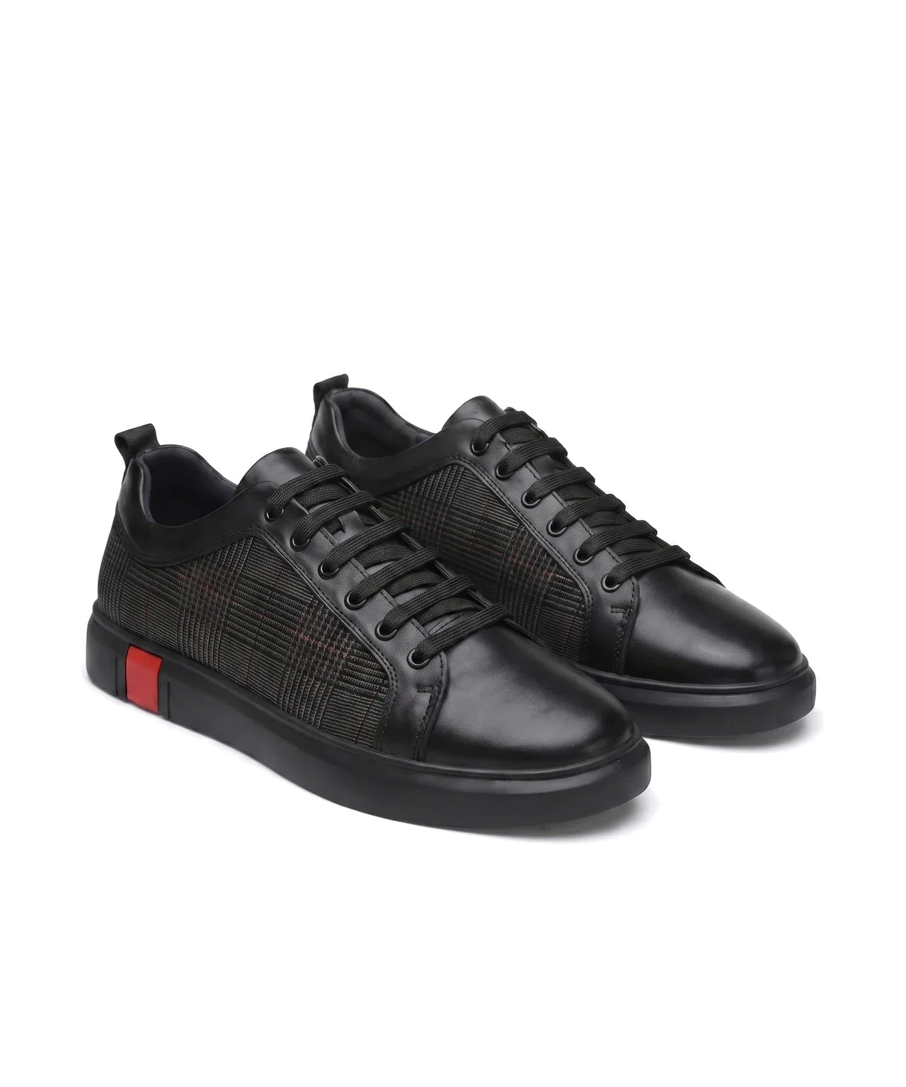 Herren Sneaker mit Karopanel Ansicht 2