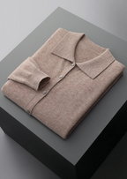 Herren Strickjacke mit Hemdkragen und Knopfleiste – Ansicht 13