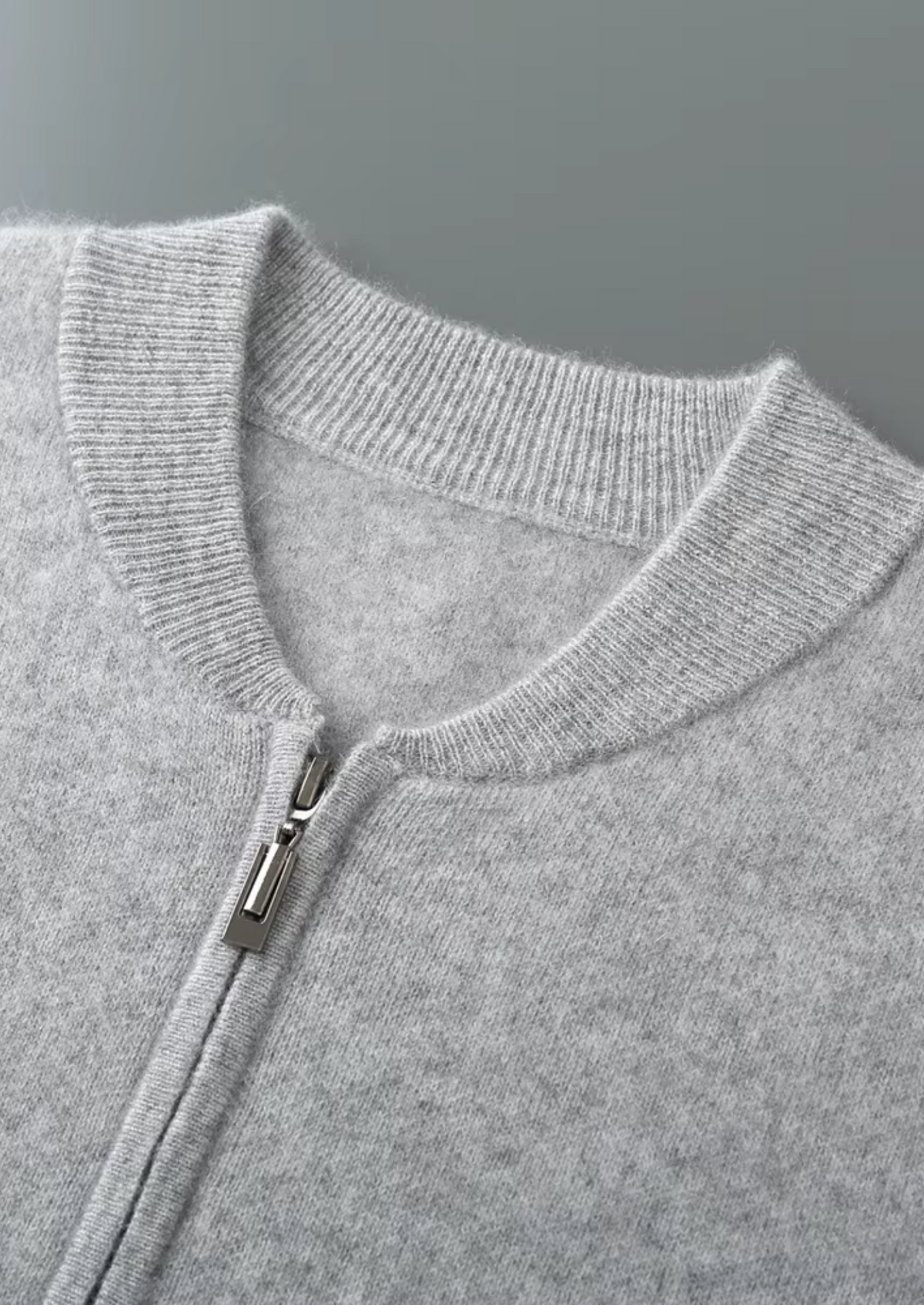 Herren Strickjacke mit Reißverschluss und Eingrifftaschen – Ansicht 14