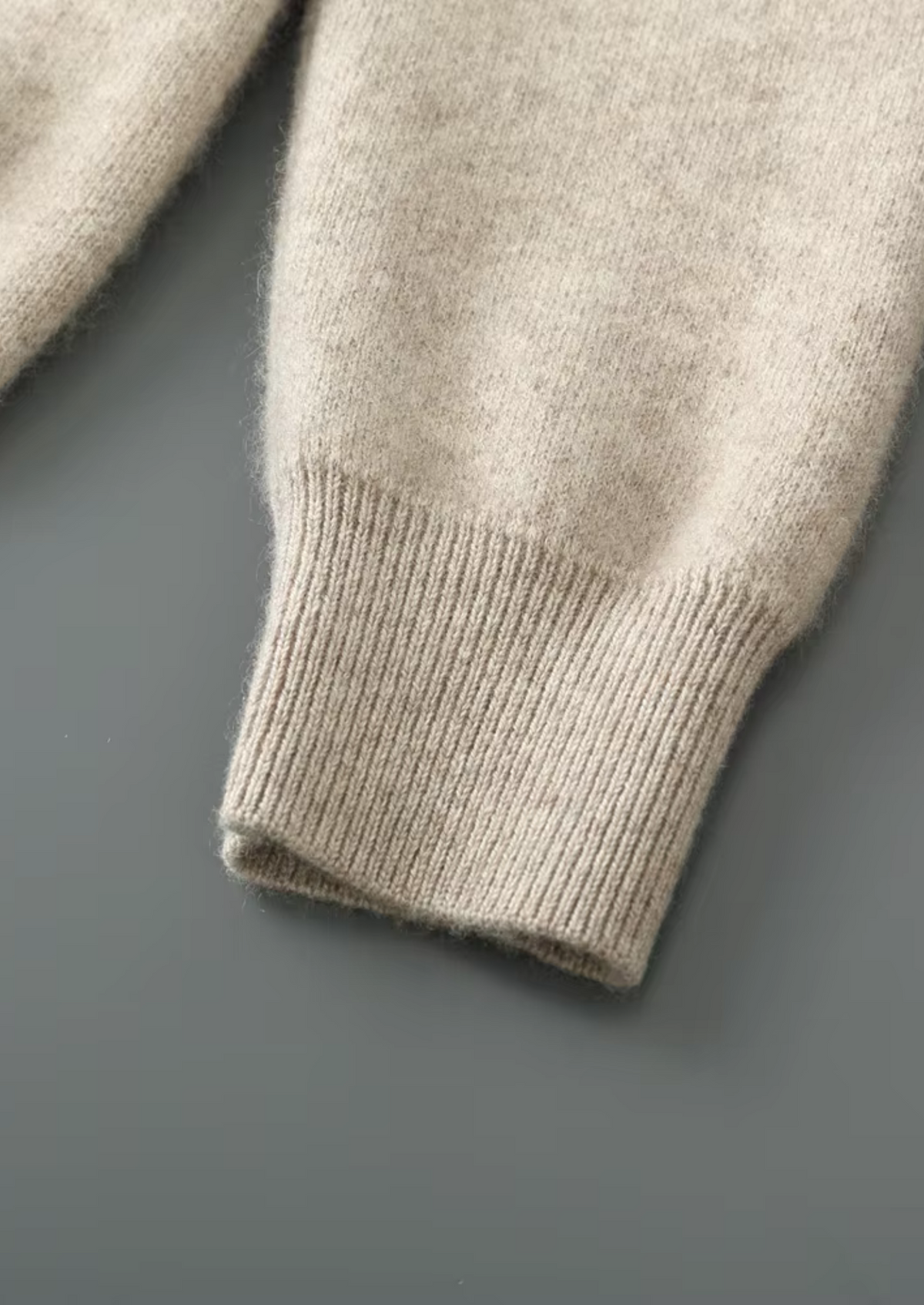Herren Strickjacke mit Reißverschluss und Eingrifftaschen – Ansicht 6