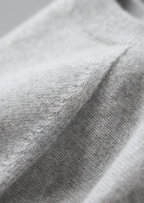 Herren Feinstrick-Shirt mit Rundhalsausschnitt und Kurzen Ärmeln