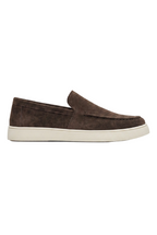 Herren Wildleder Loafer mit niedrigem Schnitt und Gittersohle