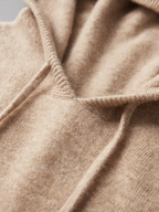 Herren Kapuzenpullover mit Kordelzug und Rippbündchen