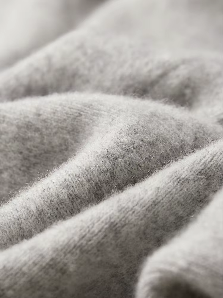 Herren Strickhose mit Kordelzug und Geraden Beinen