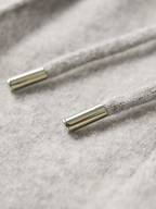 Herren Strickhose mit Kordelzug und Geraden Beinen