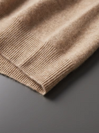 Herren Kapuzenpullover mit Kordelzug und Rippbündchen