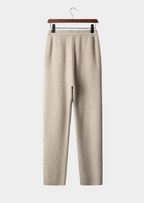Herren Strickhose mit Kordelzug und Geraden Beinen