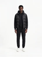 Herren Hoodie, Gesteppte Weste und Joggerhose Set 1