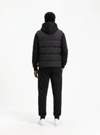 Herren Hoodie, Gesteppte Weste und Joggerhose Set 3