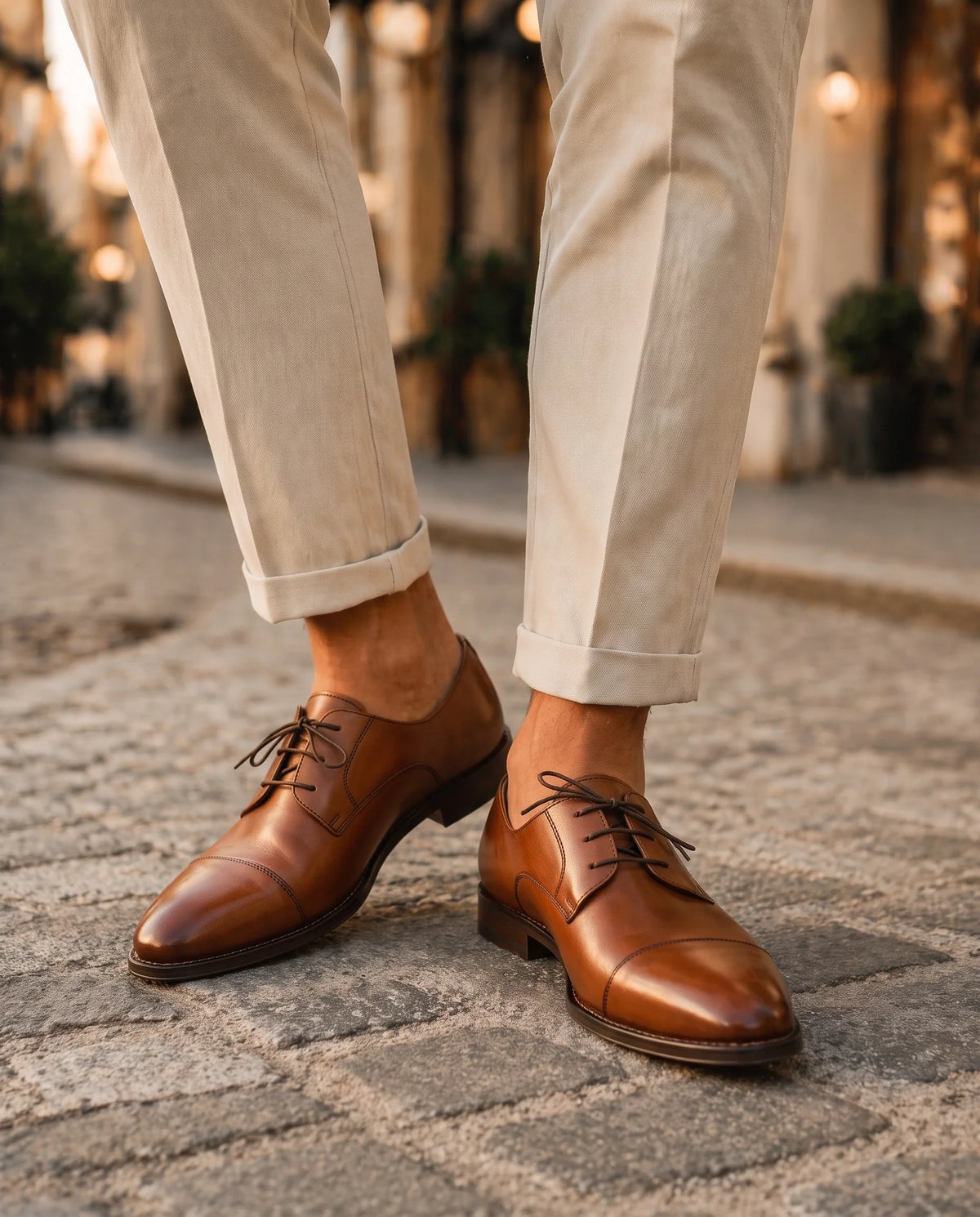 Herren Oxford Schnürschuhe mit Ziernaht an der Zehenkappe 12
