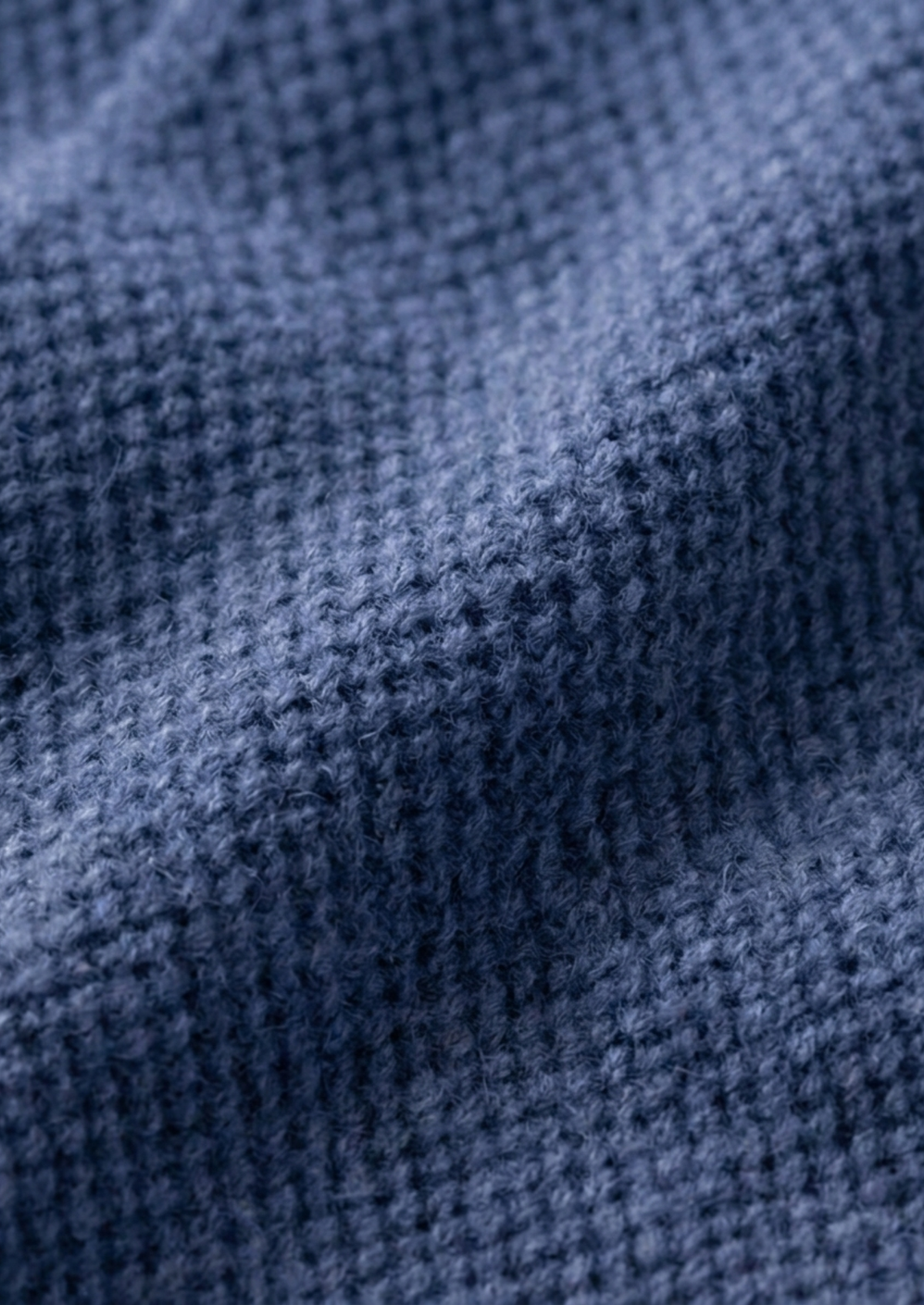 Herren Hemdjacke aus Strick mit Knopfleiste und Aufgesetzten Taschen