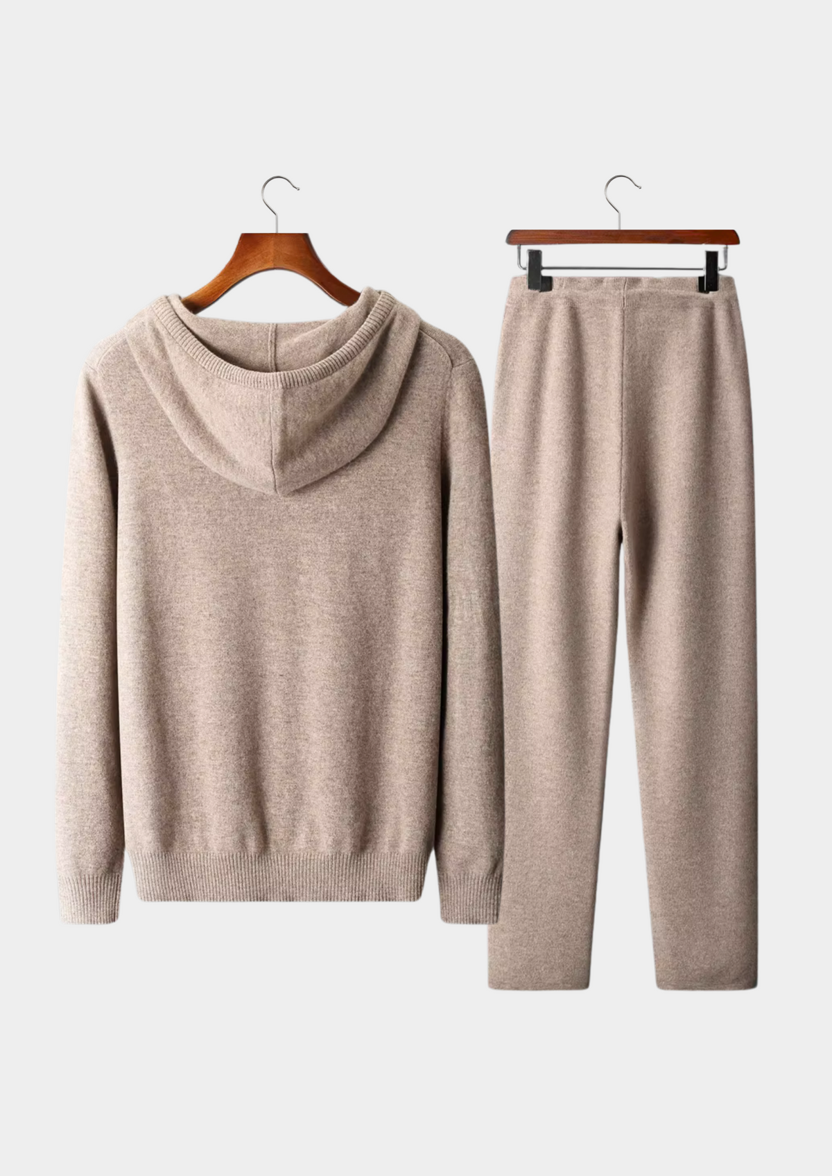 Herren Set mit Kapuzenjacke mit Känguru-Tasche und Jogginghose